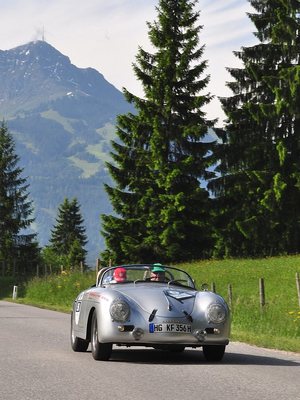 Porsche 356 Speedster (1956) - an der Kitzbühler Alpenrallye 2013
