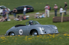 Porsche 356 Speedster (1956) - im Feld der Touren- und Sportwagen aus der Nachkriegszeit am GP Mutschellen 2012