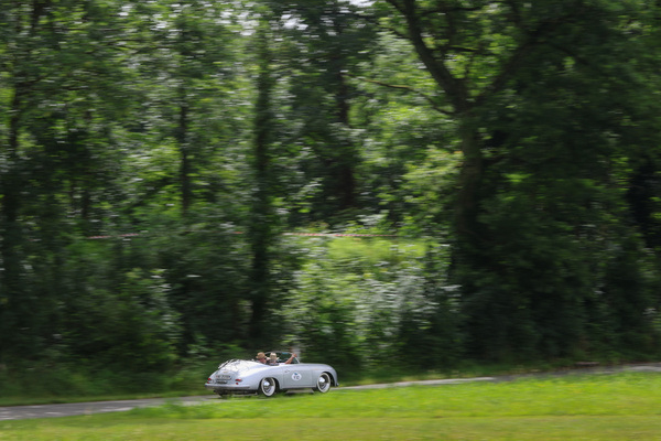 Porsche 356 Speedster Replica (1960) - Startfeld "FaBaM - Freunde alten Blechs und aller Marken" - Oldtimer GP Brugger Schachen 2024
