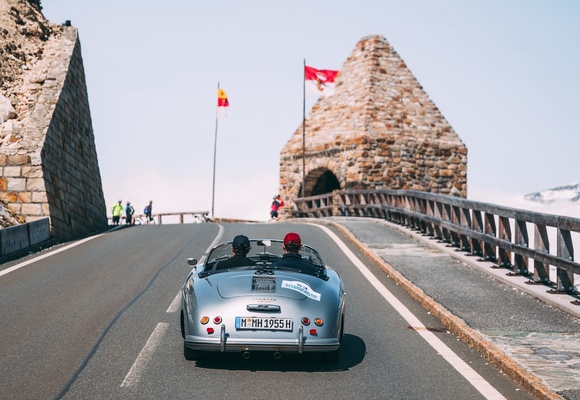 Bild Porsche 356 Speedster an der 38. Kitzbüheler Alpenrallye 2025