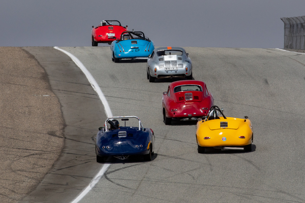 Porsche 356 Speedster zusammen unterwegs - Porsche Rennsport Reunion 2018