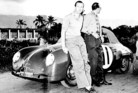 Porsche 356 Super (1952) - Fürst Paul Alfons von Metternich links und der brasilianische Beifahrer de Teffé