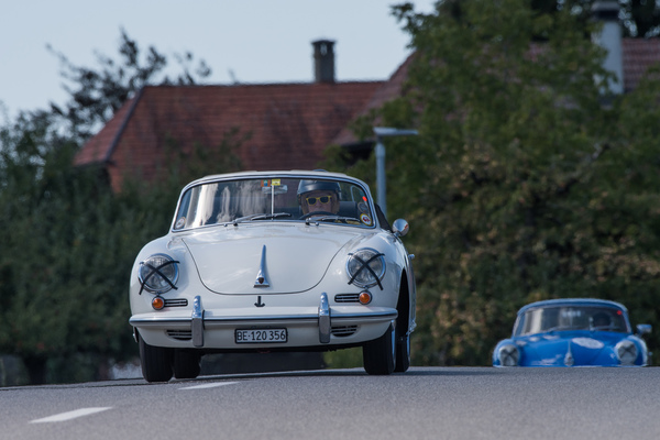 Porsche 356 Super 90 Cabriolet (1962) im Feld Sport- und Tourenwagen 1946-1965 am Grand Prix Suisse Berne Memorial 2018