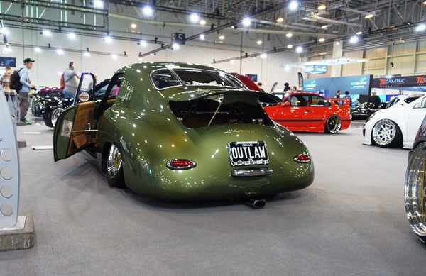 Porsche 356 – als Baujahr wird 1967 angegeben, was natürlich kaum sein kann – Essen Motor Show 2024