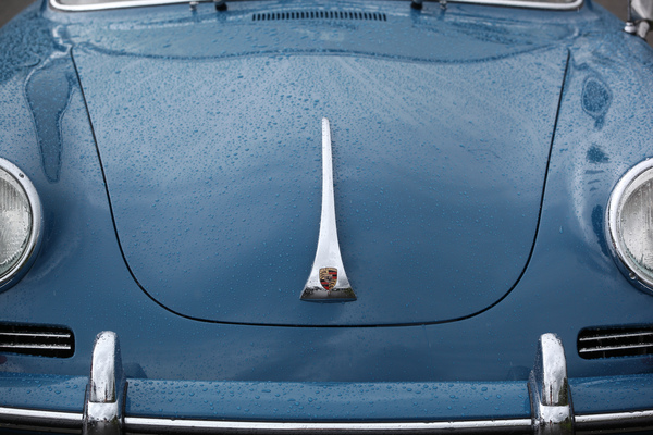 Image: Porsche 356 in blue - 4th Porsche Classic Day Schinznach Bad 2016
