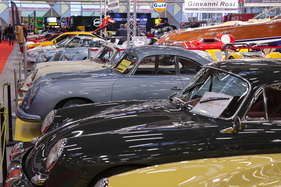 Porsche 356 in Reih und Glied - 42. Auto e Moto d'Epoca 2025 Porsche 356 in Reih und Glied - 42. Auto e Moto d'Epoca 2025