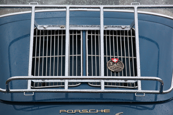 Porsche 356 mit zwei Kühlergittern - 4. Porsche Classic Day Schinznach Bad 2016