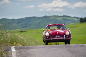 Porsche 356 pre A Coupé 1500 (1953) - an der Mille Miglia 2014