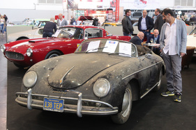 Porsche 356A 1600 Speedster (1957) - "original car, absolute timewarp, running .." - nur anfassen durfte man ihn nicht (Techno Classica 2017)