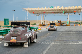 Porsche 356A (1956) - Tag 2 - Datong - Erenhot - Rallye Peking-Paris 2016