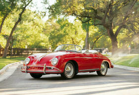 Porsche 356A T2 1600 Speedster (1958) - offered as lot 027 at the Bonhams Quail auction on August 19, 2022