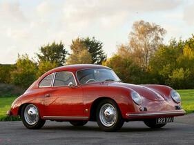 Porsche 356A T2 Coupé (1958) - als Lot 132 angeboten an der Bonhams Bond Street Versteigerung am 16. Dezember 2022