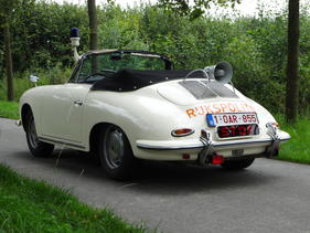 Porsche 356B 1600 Cabriolet (1962) - als Lot 015 an der Bonhams Zoute-Versteigerung in Knokke-Heist am 10. Oktober 2014 verkauft