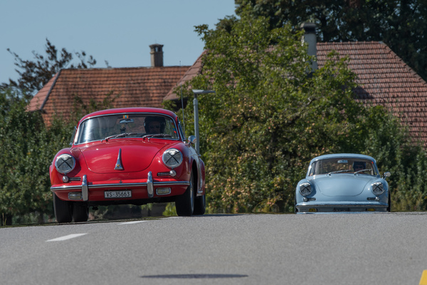 Porsche 356B 1600 Coupe (1960) im Feld Sport- und Tourenwagen 1946-1965 am Grand Prix Suisse Berne Memorial 2018