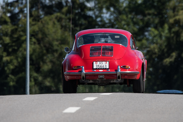 Porsche 356B 1600 Coupe (1960) im Feld Sport- und Tourenwagen 1946-1965 am Grand Prix Suisse Berne Memorial 2018