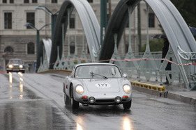 Porsche 356B/2000GS Carrera 2 GT (1963) - am Start in der Rennwagenklasse  - Gaisbergrennen 2013 - Stadt-Grand-Prix in Salzburg am Donnerstag