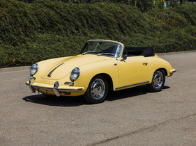 Porsche 356C 1600 Cabriolet (1964) - angeboten als Lot 192 an der Bonhams Zoute Versteigerung am 8. Oktober 2023