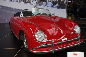 Porsche 365 Speedster (1958) - für den amerikanischen -markt zugeschnitten - Sonderschau "70 Jahre Porsche 356" in der Autoworld Brüssel 2020