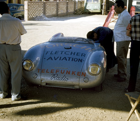 Porsche 550 (1953) - an der Carrera Panamericana 1954
