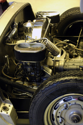 Porsche 550 (1954) - anlässlich des Klausenrennen Prologs 2012 im Gotthard Motorpark