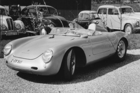 Porsche 550 A 1500 RS (1957) - Kopfstütze auf Aerodynamik getrimmt