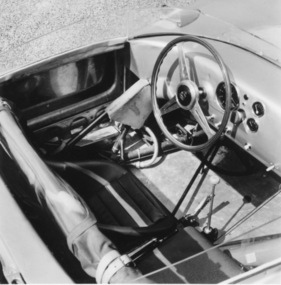 Porsche 550 A RS Spyder (1956) - Blick ins Cockpit