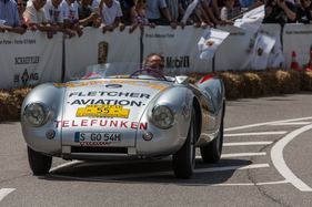 Porsche 550 RS Spyder (1956) - anlässlich der Sonderveranstaltung "Le Mans @ Zuffenhausen" im Porsche-Museum am 13./14. Juni 2015