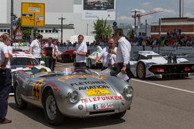 Porsche 550 RS Spyder (1956) - anlässlich der Sonderveranstaltung "Le Mans @ Zuffenhausen" im Porsche-Museum am 13./14. Juni 2015
