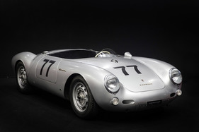 Porsche 550 Spider (1955) - windschlüpfiger Rennwagen von damals - Rétromobile Paris 2020