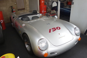 Porsche 550 Spyder (1953) - in der Sonderschau "70 Jahre Porsche 356" in der Autoworld Brüssel 2020