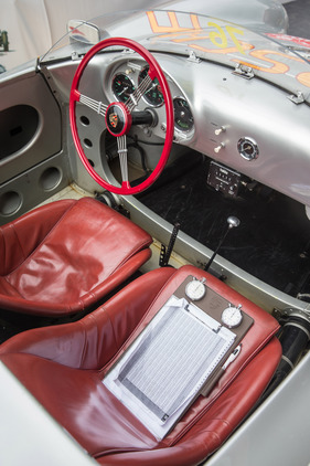 Porsche 550 Spyder (1954) - mit Startnummer 076 an der Ennstal-Classic 2017