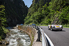 Porsche 550 Spyder (1954) - mit Startnummer 076 an der Ennstal-Classic 2017