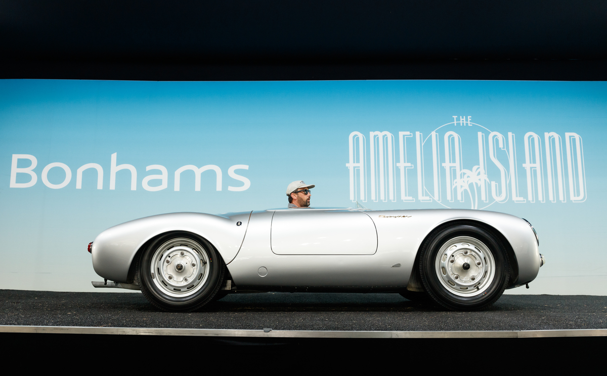 Porsche 550 Spyder (1955) - als Lot 250 verkauft an der Bonhams Amelia Island Versteigerung am 3. März 2022