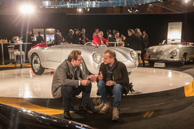 Porsche 550 Spyder (1955) - versteigert als Lot 143 an der RM/Sotheby's Auktion in Paris am 3. Februar 2016