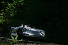 Porsche 550 Spyder (1956) am Gaisbergrennen 2010