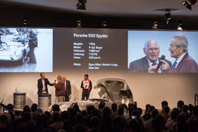 Porsche 550 Spyder (1956) - - an der Porsche Soundnacht