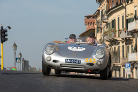 Porsche 550 Spyder RS (1955) - an der Mille Miglia 2021 Porsche 550 Spyder RS (1955) - an der Mille Miglia 2021