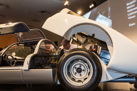 Porsche 550A Spyder (1956) - Motorlauf - an der Porsche Soundnacht