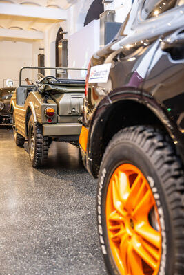 Porsche 597 Jagdwagen von 1958 - Sonderausstellung „Mission: Future Heritage“ im Automuseum Prototyp 2025