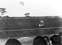 Bild: Porsche 645 (1956) – Von Frankenbergs Abflug in der dritten Runde des AVUS-Rennens