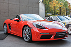 Porsche 718 Boxster S (2016) an der Porsche Soundnacht 2016 - vor der Vorstellung