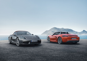 Porsche 718 Boxster und Boxster S (2016) - mit Vierzylinder-Turbo-Boxermotor
