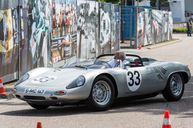 Porsche 718 RS Spyder (1962) - anlässlich der Sonderveranstaltung "Le Mans @ Zuffenhausen" im Porsche-Museum am 13./14. Juni 2015