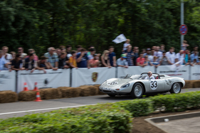 Porsche 718 RS Spyder (1962) - anlässlich der Sonderveranstaltung "Le Mans @ Zuffenhausen" im Porsche-Museum am 13./14. Juni 2015
