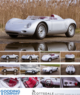 Porsche 718 RSK (1959) - wurde von Gooding für USD 2,85 Millionen versteigert an der Scottsdale-2013-Auktion Porsche 718 RSK (1959) - wurde von Gooding für USD 2,85 Millionen versteigert an der Scottsdale-2013-Auktion