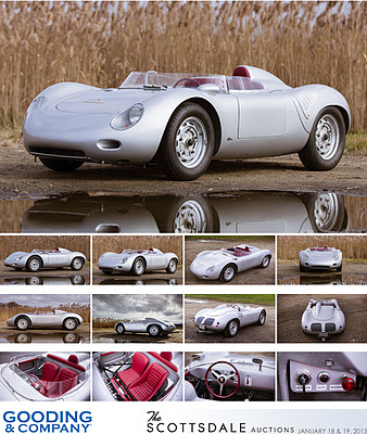 Porsche 718 RSK (1959) - wurde von Gooding für USD 2,85 Millionen versteigert an der Scottsdale-2013-Auktion