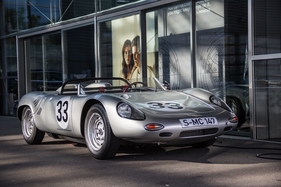 Porsche 718 W-RS Spyder (1961) - anlässlich der Sonderveranstaltung "Le Mans @ Zuffenhausen" im Porsche-Museum am 13./14. Juni 2015
