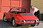 Porsche 901 Cabriolet Prototyp (1964) - der Besitzer zeigt den 901 ohne Dach