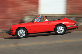 Porsche 901 Cabriolet Prototyp (1964) - die Linie wirkt recht harmonisch