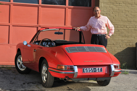Porsche 901 Cabriolet Prototyp (1964) - kein Dachaufbau verunziert die Linie